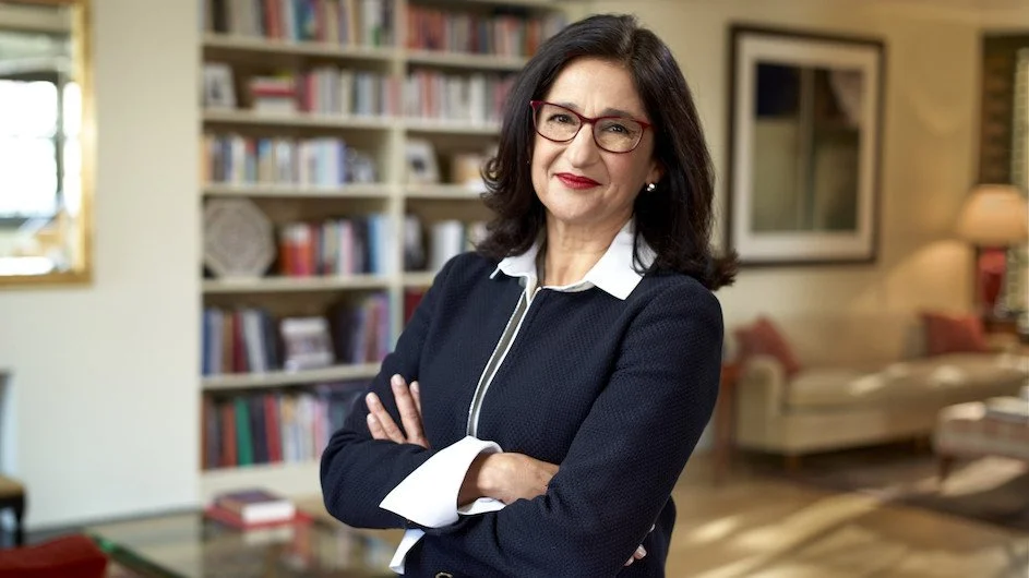 Minouche Shafik keynote speaker headshot on economics, leadership and global policy