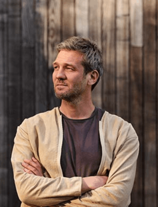 Charlie Luxton headshot — architectural designer and keynote speaker on sustainable housing and the built environment | 92 Speakers