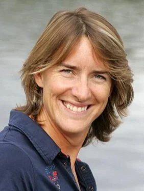 Baroness Katherine Grainger DBE, Chair of the British Olympic Association and five-time Olympic medallist, on stage for 92 Speakers discussing the 2026 Winter Olympics and the future of Team GB.