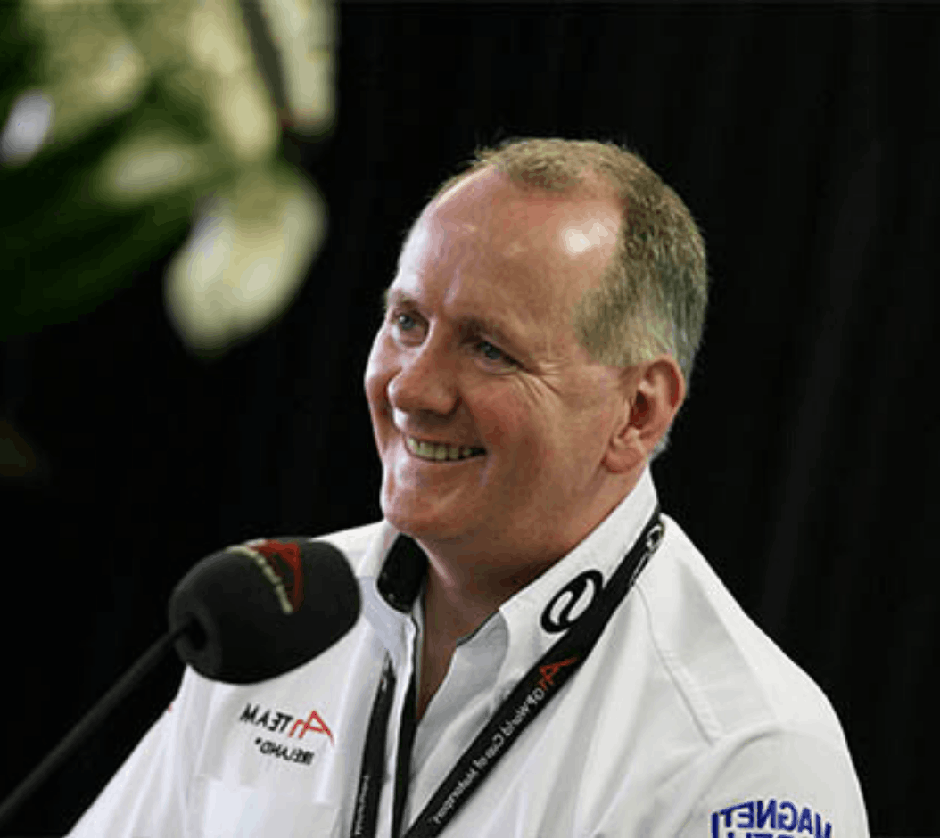 Headshot of Mark Gallagher, high-performance leadership and competitive strategy keynote speaker,