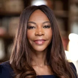 Headshot of Dambisa Moyo, global economist and investor, expert on capital, geopolitics and long-term risk