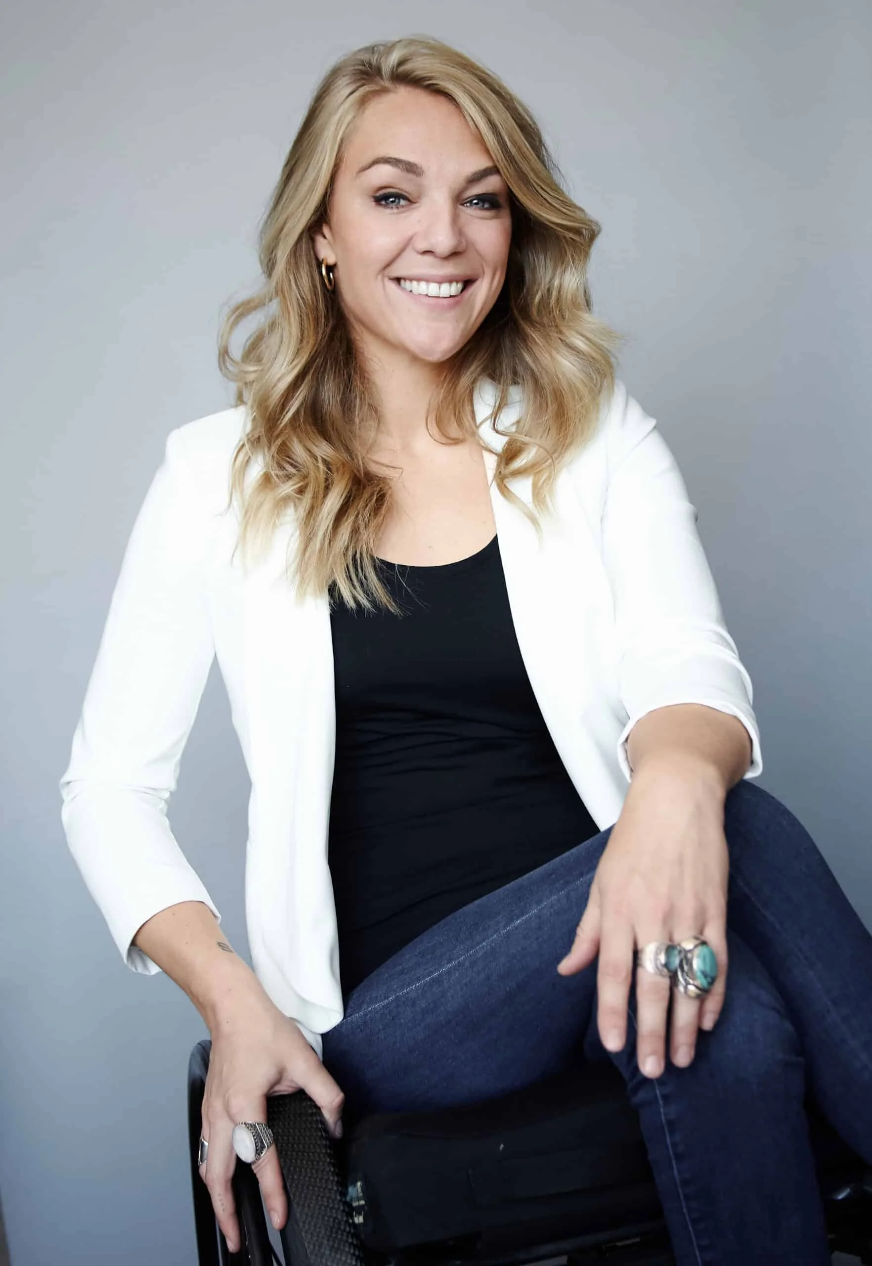 Headshot of Sophie Morgan, broadcaster and disability inclusion advocate, expert on representation and systemic inclusion, represented by 92 Speakers Bureau