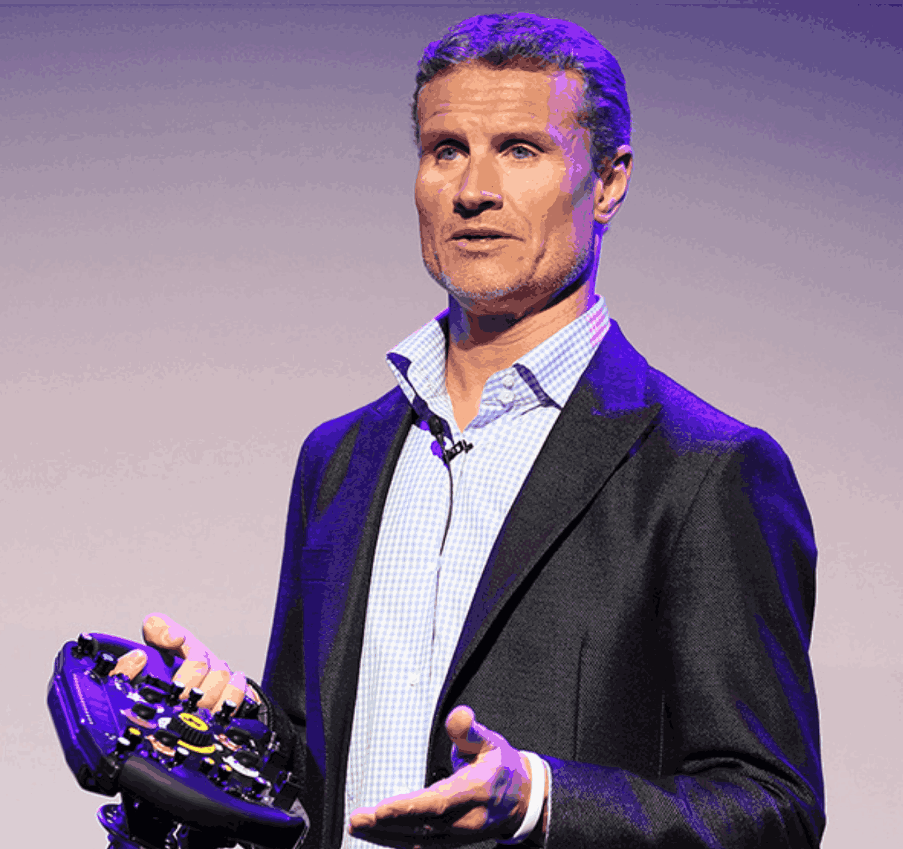David Coulthard headshot — Formula One winner, entrepreneur and keynote speaker on leadership and high performance | 92 Speakers