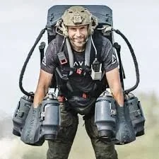 Book Richard Browning, founder of Gravity Industries, for keynotes on innovation, risk-taking, and the future of human flight. Discover the world's first Jet Suit