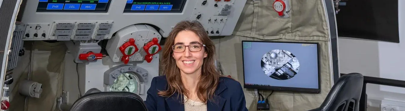 Chiara Manfletti keynote speaker headshot on space innovation, aerospace and technology leadership
