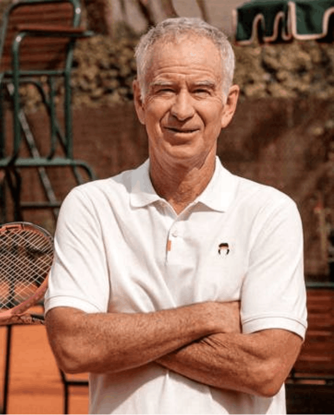 John McEnroe headshot — tennis legend and keynote speaker on competitive mindset and elite performance | 92 Speakers