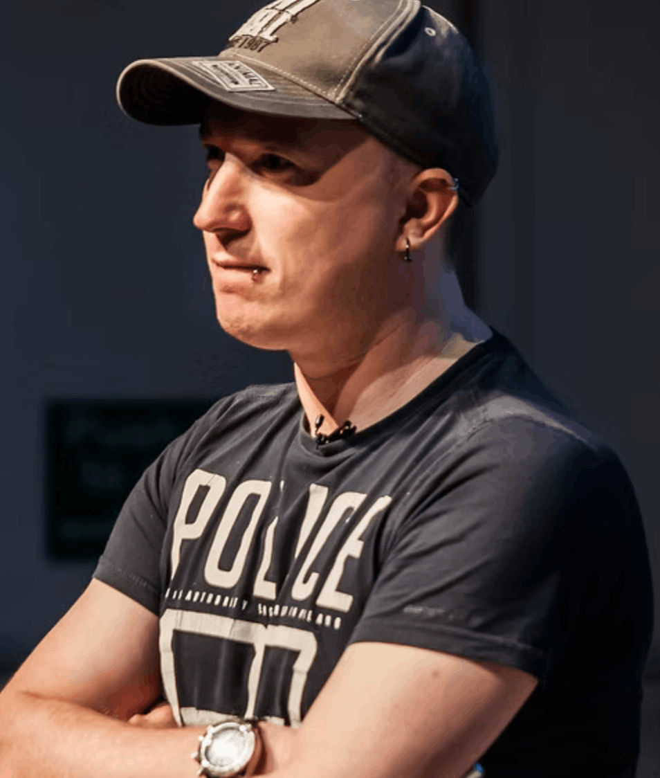 Headshot of FC (Freaky Clown), ethical hacker and social engineering expert