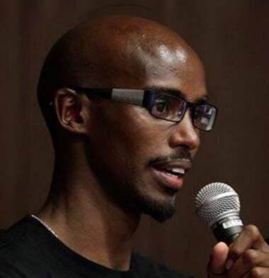 Mo Farah headshot — Olympic champion and speaker on resilience, performance and elite mindset
