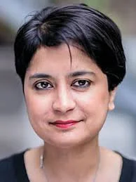 Shami Chakrabarti headshot — human rights lawyer and keynote speaker at 92 Speakers Bureau
