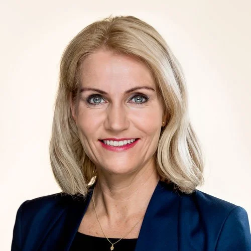 Helle Thorning-Schmidt headshot — former Prime Minister of Denmark and keynote speaker at 92 Speakers Bureau