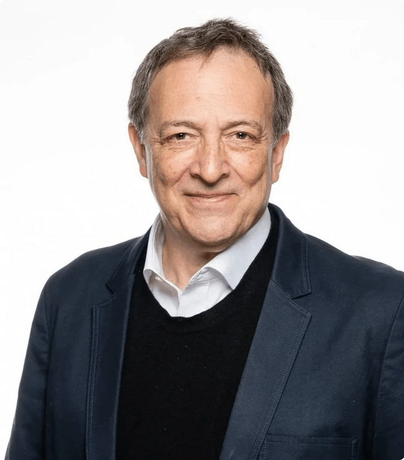 Headshot of Misha Glenny, expert on organised crime, cybercrime, and global risk, represented by 92 Speakers Bureau