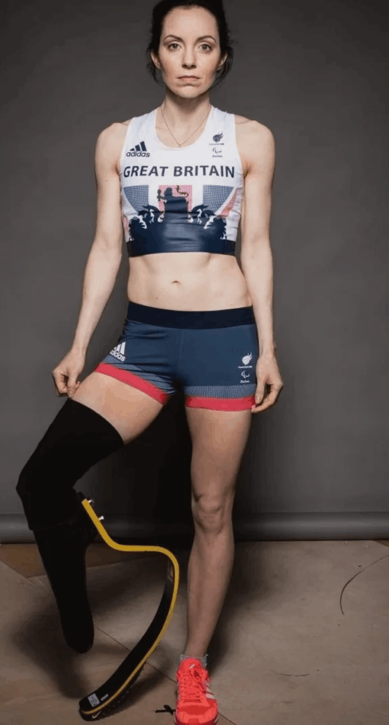 Stef Reid headshot — Paralympic medallist and keynote speaker on resilience, identity and inclusive performance | 92 Speakers