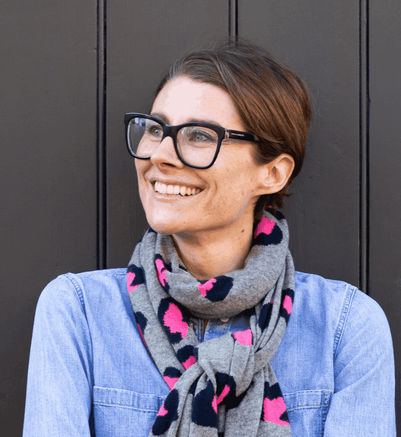 Headshot of Annie Auerbach, cultural strategist and expert on change and behaviour,