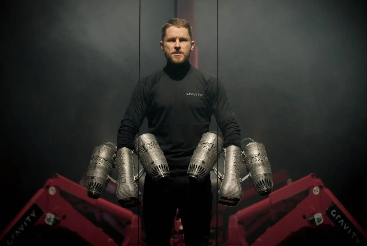 Picture of Jet suit inventor Richard Browning – innovation speaker with 92 Speakers