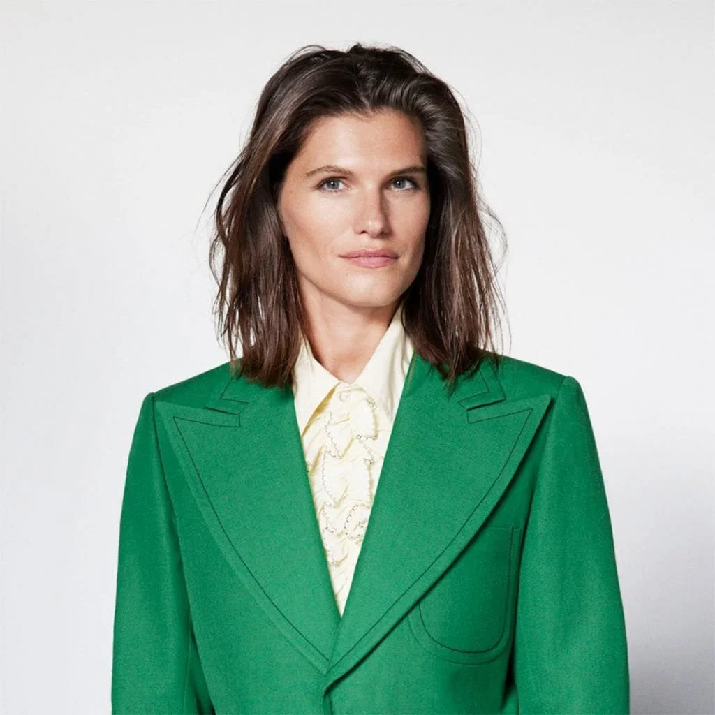 Headshot of Lea Steinacker, AI entrepreneur and expert on media and democracy