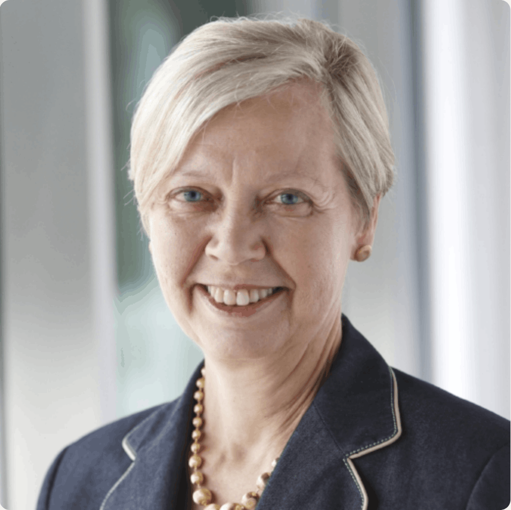 Headshot of Dame DeAnne Julius, economist and former central banker, expert on monetary power, markets and global risk