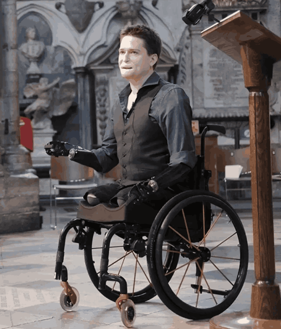 Headshot of Alex Lewis, entrepreneur and resilience speaker on responsibility and human recovery, represented by 92 Speakers Bureau