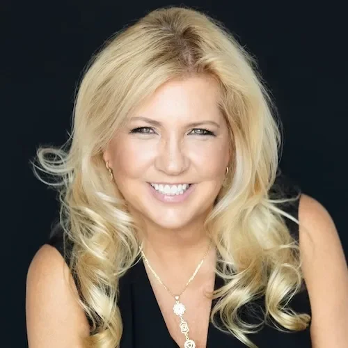 Headshot of Pippa Malmgren, economist and expert on geopolitics, markets, and systemic change