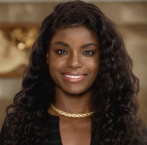 Headshot of Eniola Aluko, former England international and expert on leadership, equity and high-performance culture, represented by 92 Speakers Bureau