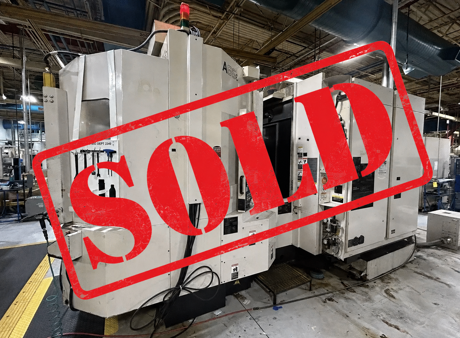 SOLD!! MAKINO A66 HORIZONTAL MACHINING CENTER