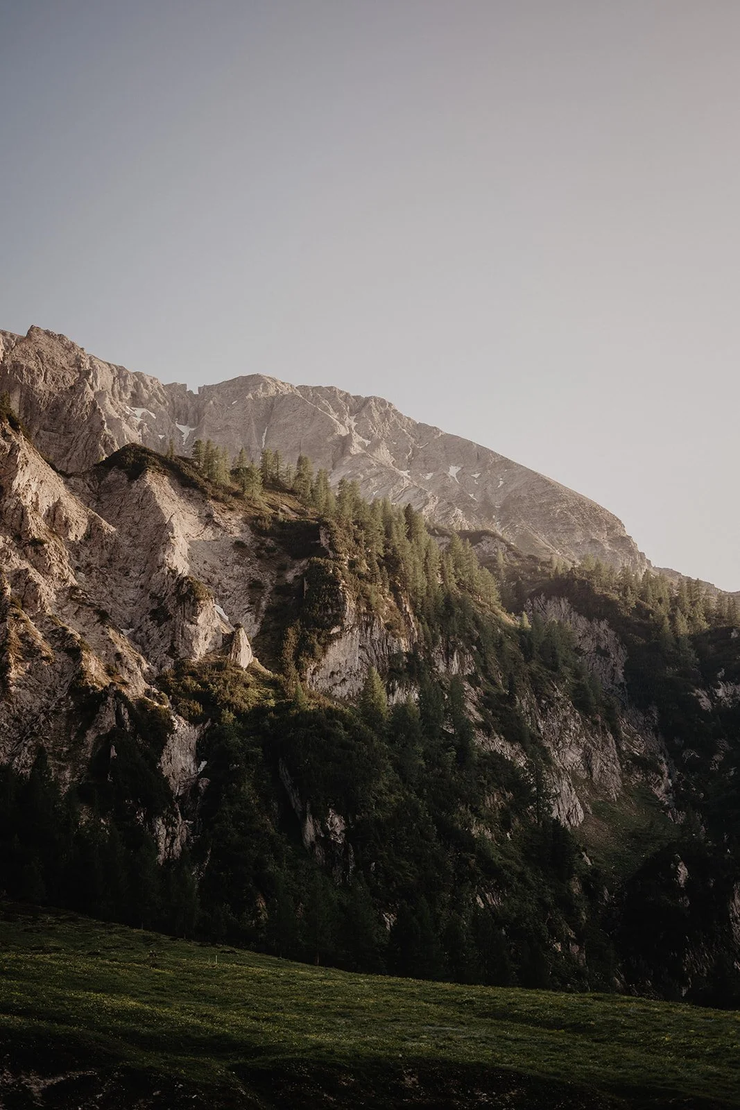 Mountain and vallely of the Ursprungalm
