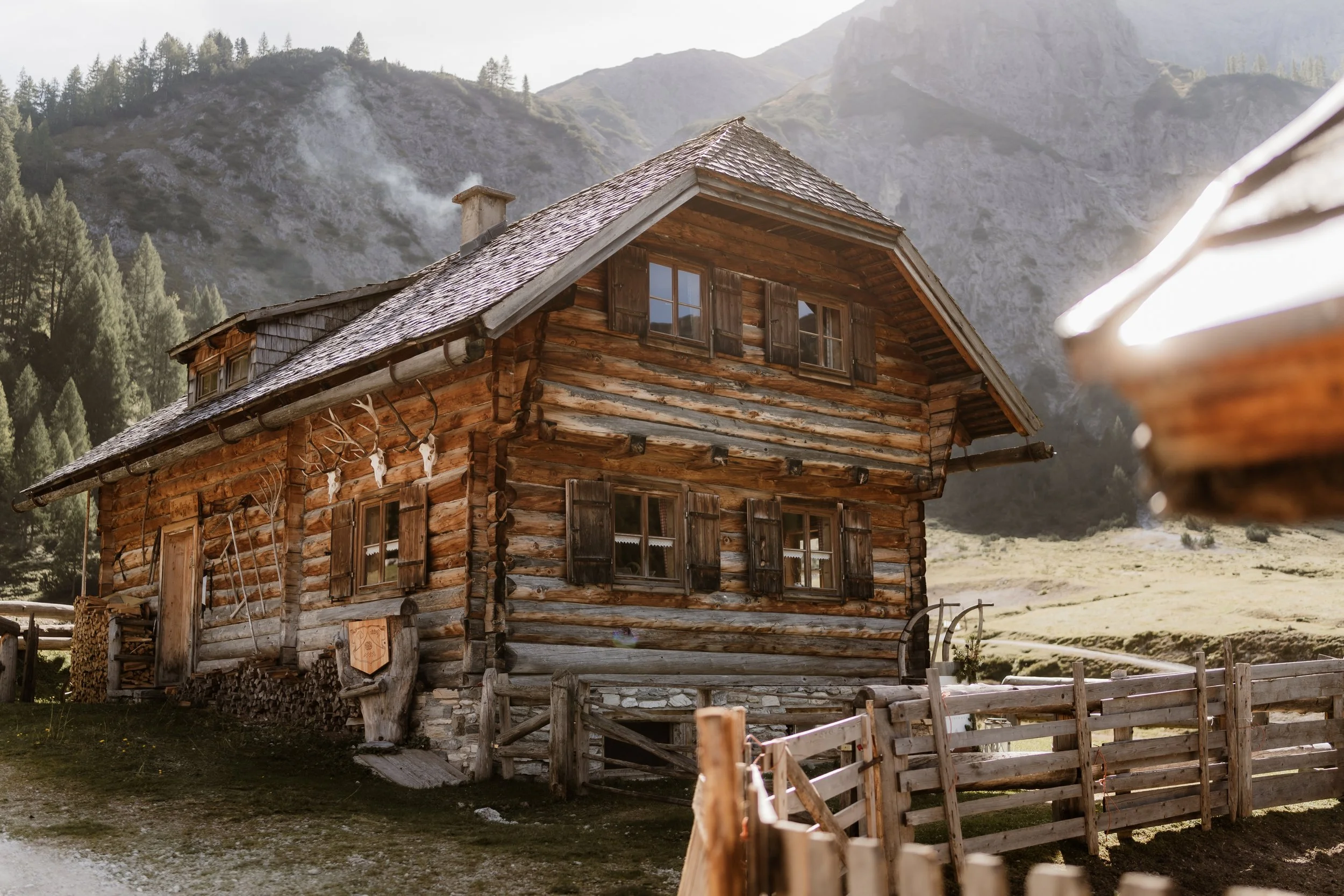 Mitterhofer Hütte auf der Ursprungalm