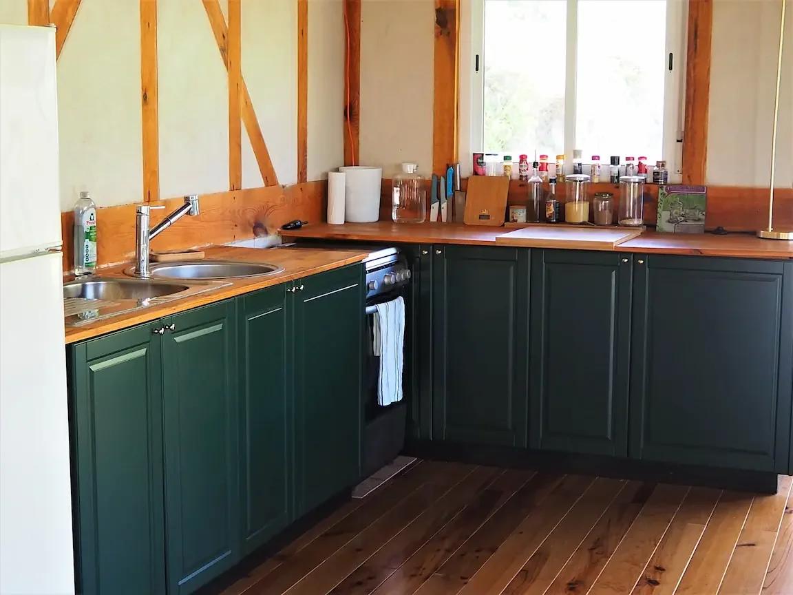 Brand new wooden kitchen