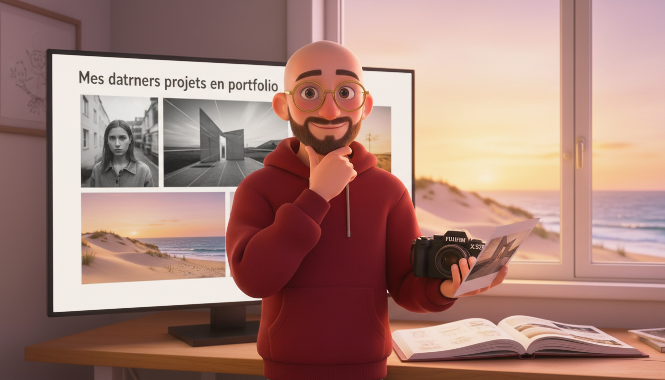 Mes derniers projets en portfolio 📸