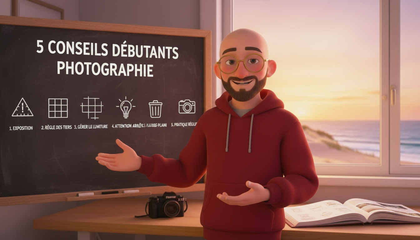 5 conseils pour débuter en photographie 📸