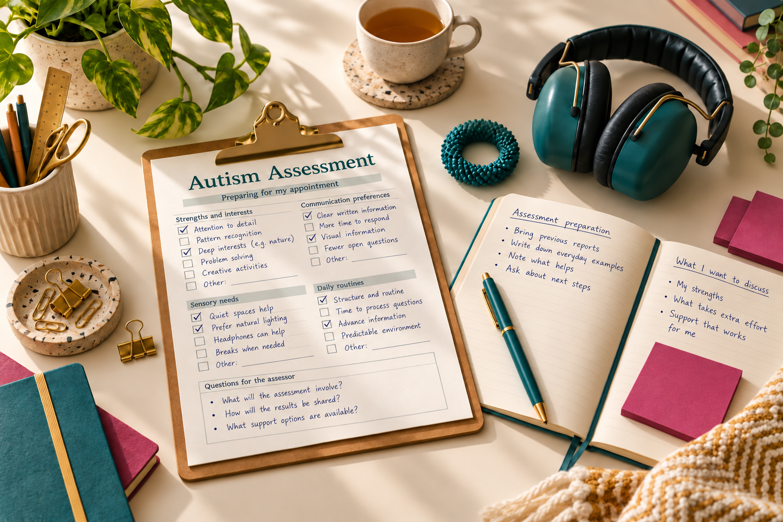 Autism, ADHD and Assessment Forms: Turning Scores into Meaningful Support