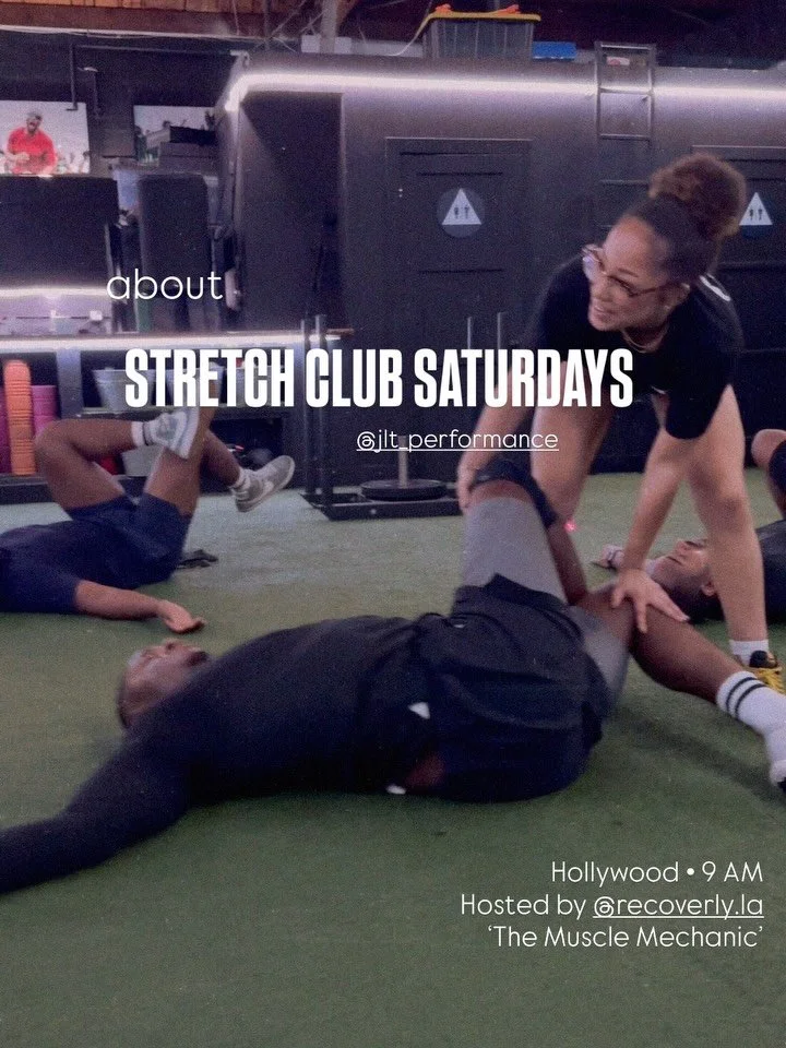 LA will have you tight in places you didn&rsquo;t even know could get tight.
Stretch Club Saturdays in Hollywood is your reset button.

This week, there&rsquo;s a surprise after class for everyone who attends.
Tomorrow + every Saturday 9&ndash;10AM i