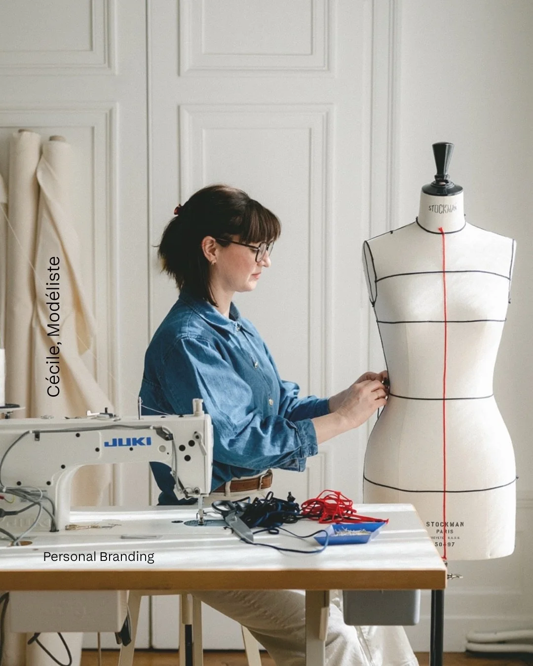 Personal branding de C&eacute;cile, mod&eacute;liste 

La magie de rencontrer des personnes avec des m&eacute;tiers, des personnalit&eacute;s, diff&eacute;rents. 

Filez voir le travail de C&eacute;cile sur son site www.atelierlumi.fr 

Plus de proje