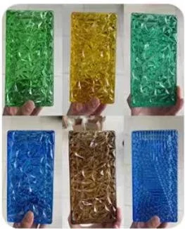 Glass tile pendant-2