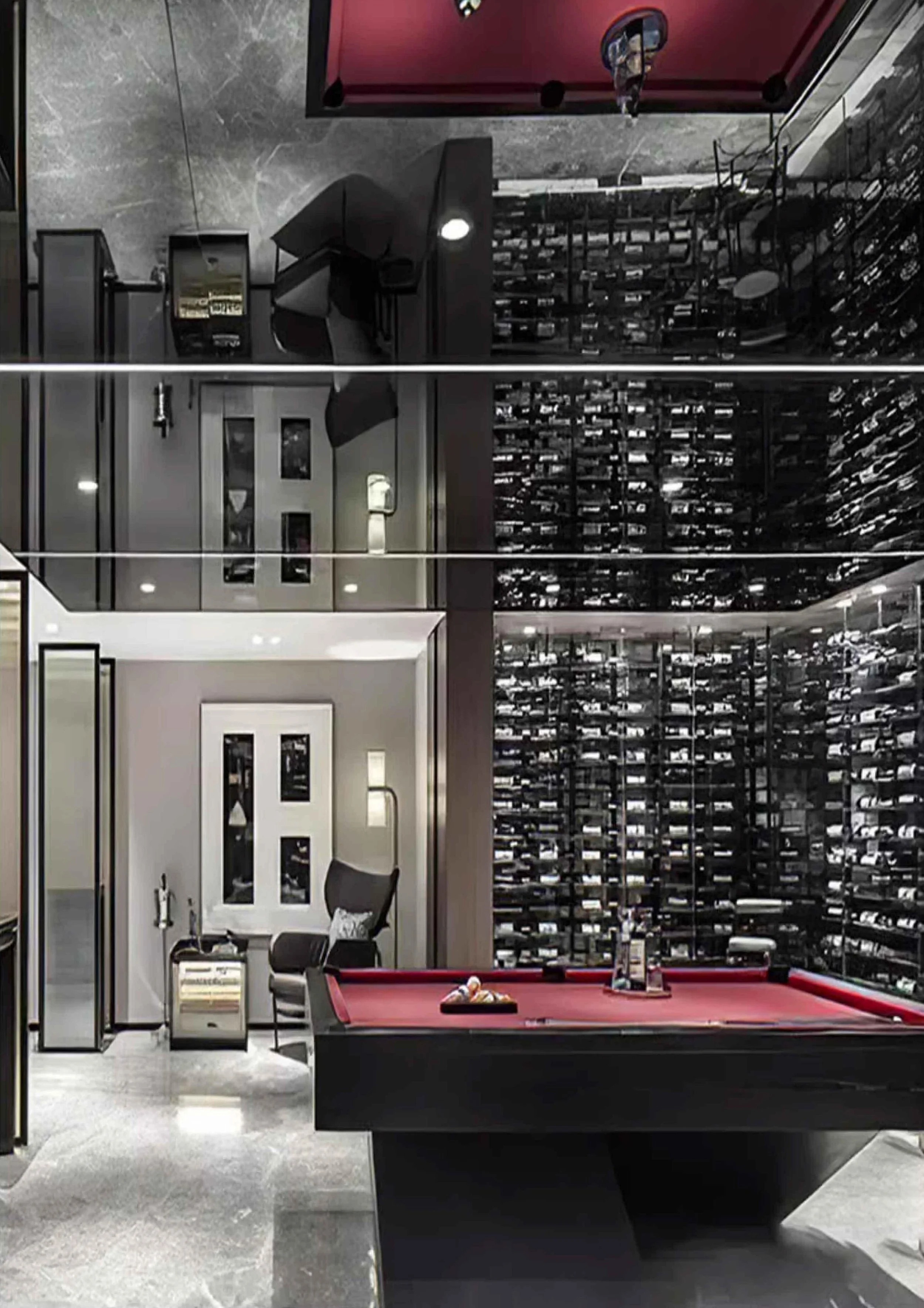 PVC bamboo-mirror series