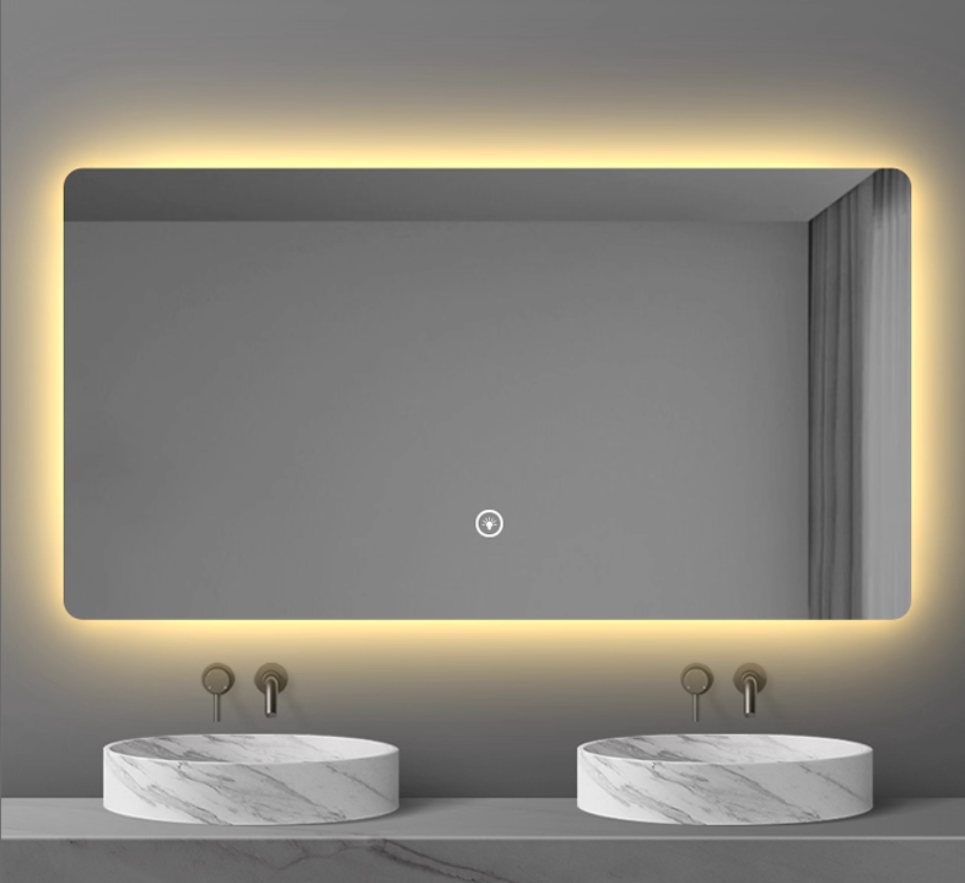 Bezel-Free Mirror-square mirror