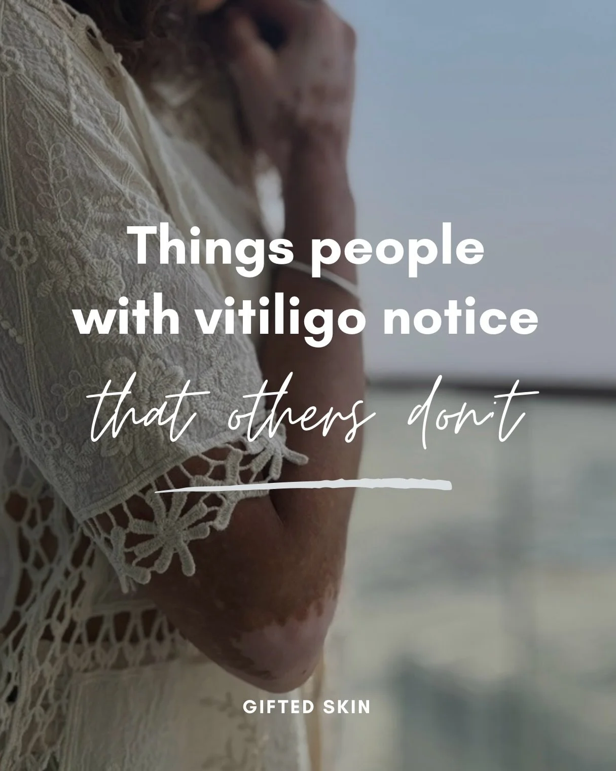 People often think we don&rsquo;t notice&hellip;but we do.

When we walk into new spaces, we read the room in seconds. The staring, the double takes and the 
way someone quickly looks away when we catch them.

We notice all of it. 

Not because we wa