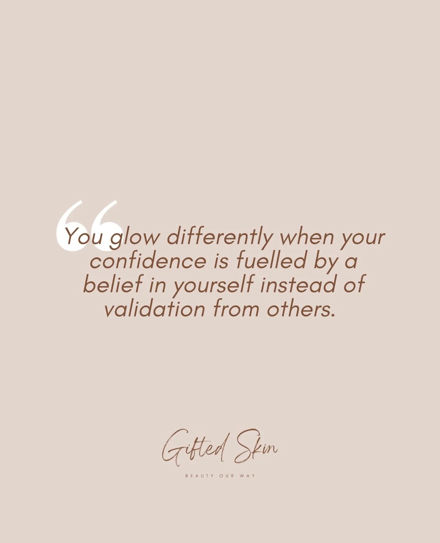 It&rsquo;s the kind of confidence that tunes you into opportunities, allows you to live freely, own your worth, and move through life without feeling held back. The kind of confidence we should all have. ✨