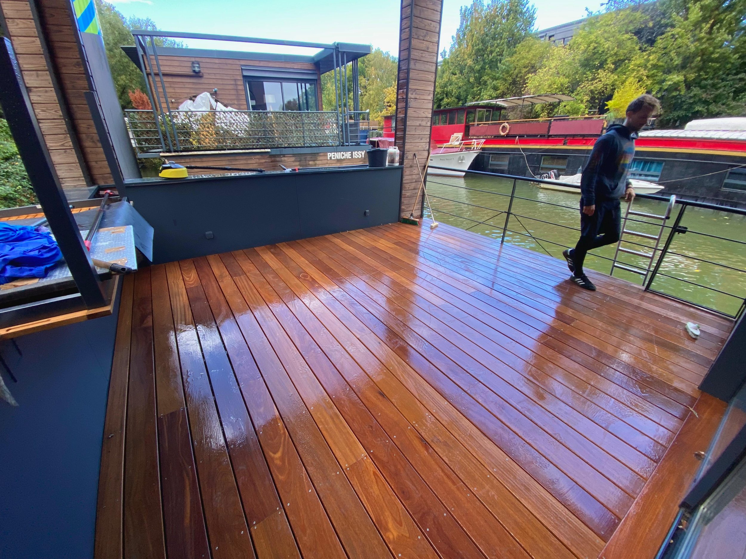 RENOVATION DE TERRASSE ET COURSIVE (BAIN ROYAL)