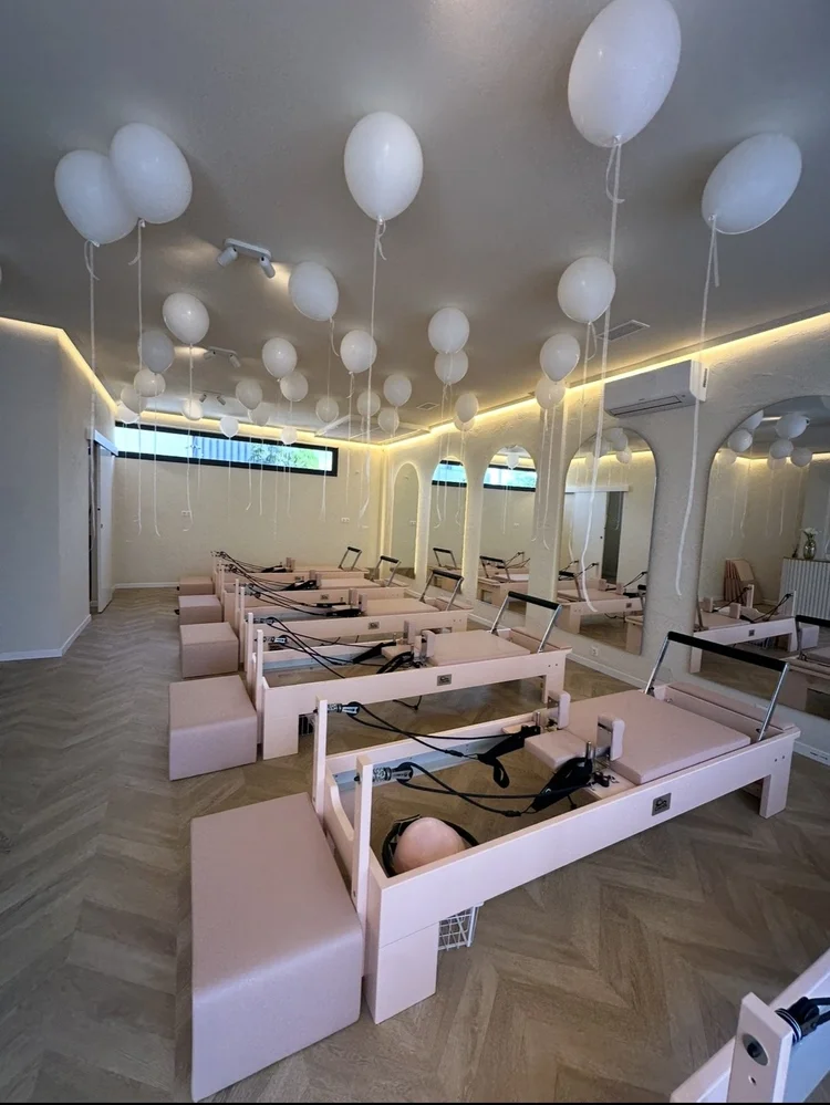 Pilates studio after