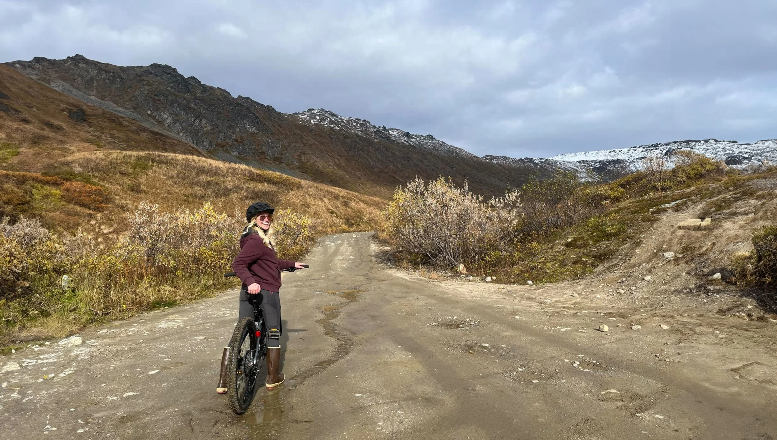 Woman Looking Back On Bike.jpg