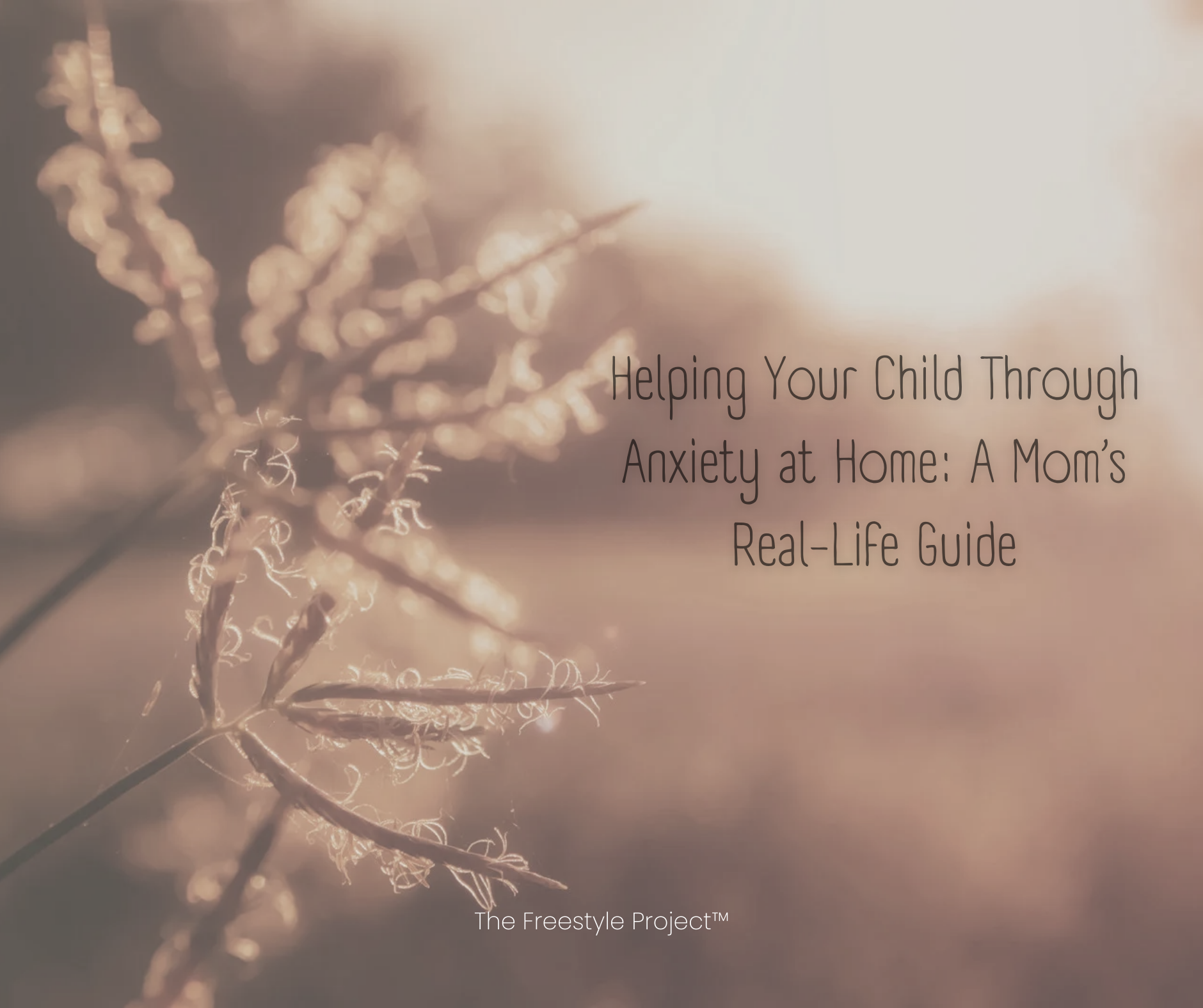 Anxiety at Home: A Mom’s Real-Life Guide