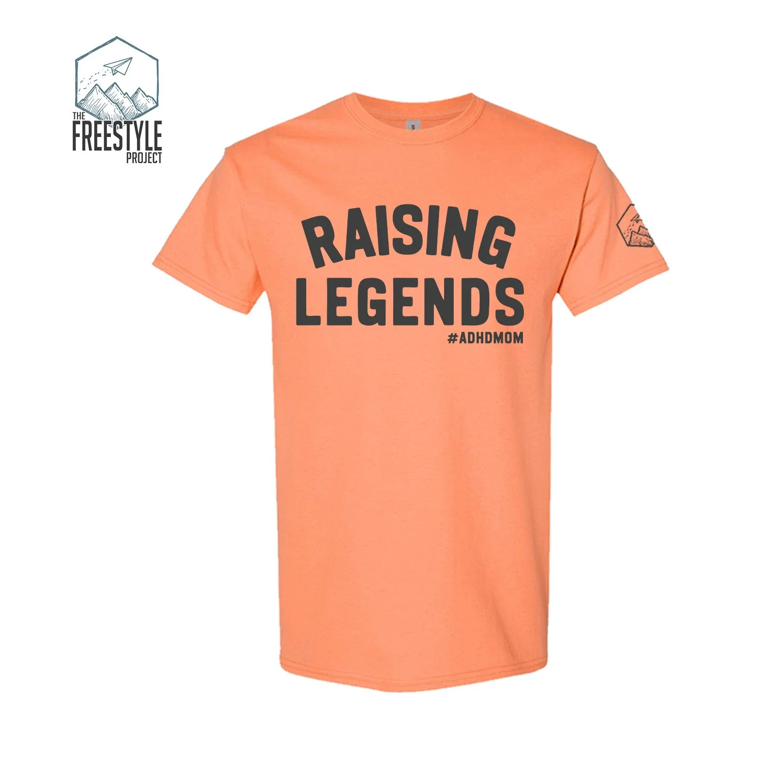 raising legends - adhd-tshirt - tangerine.jpg