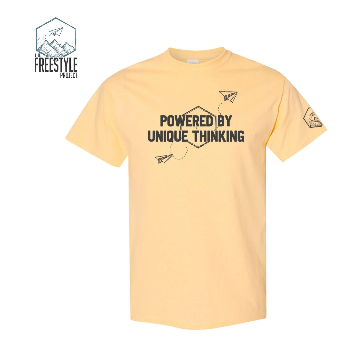 unique thinking - tshirt - yellow haze .jpg
