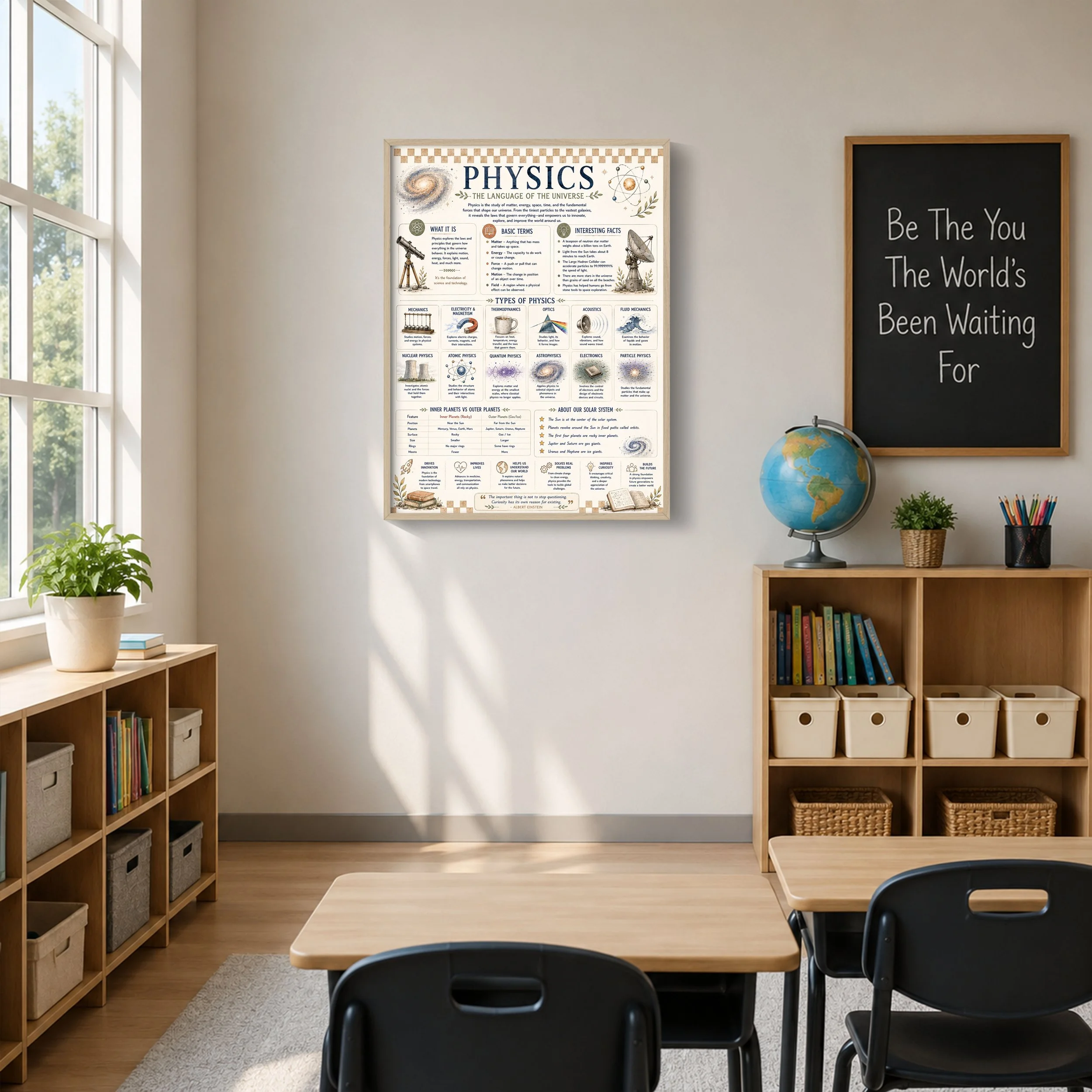Physics Poster | Digital Download