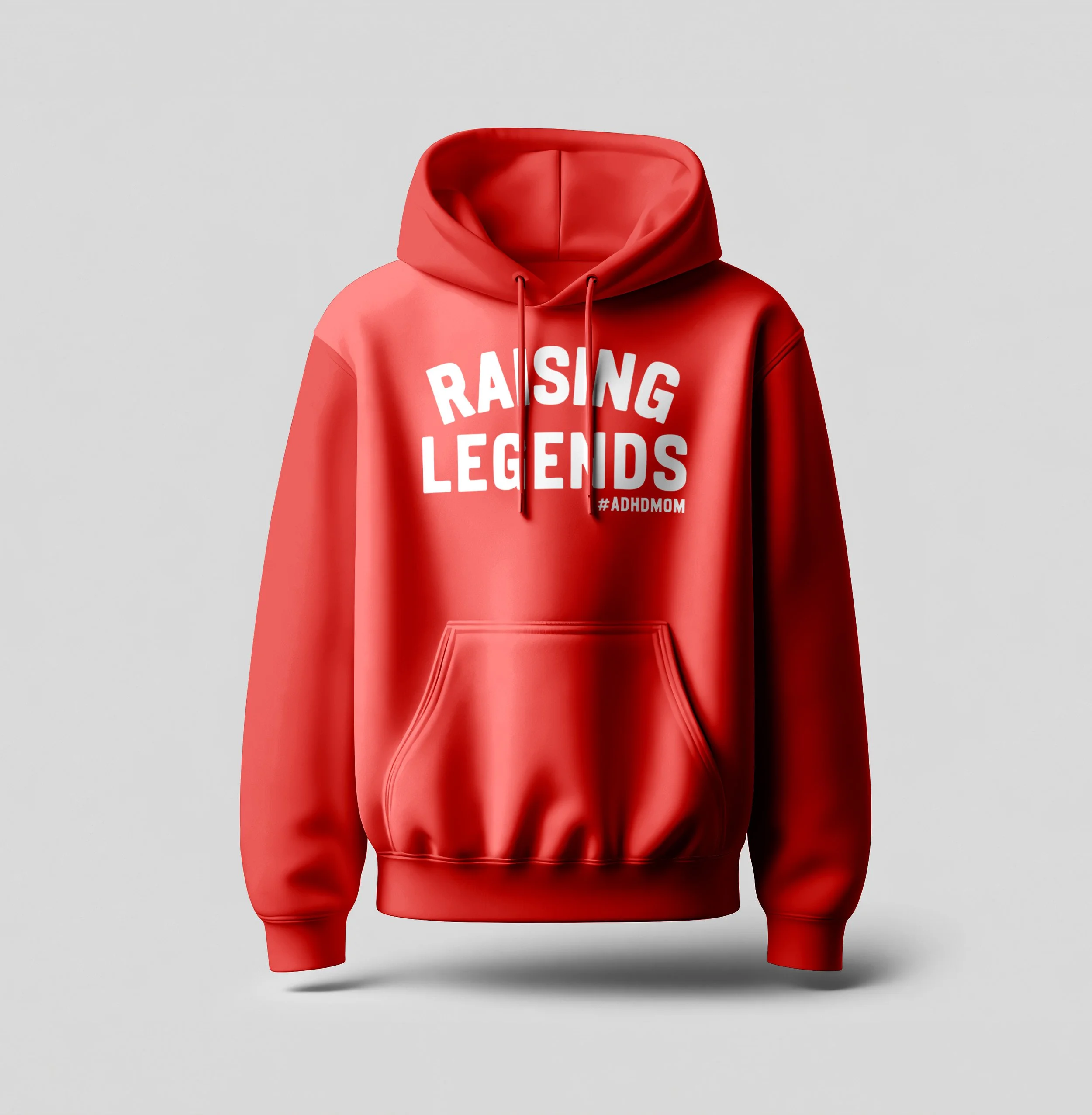 raising legends - adhd mom - hoodie - red.jpg