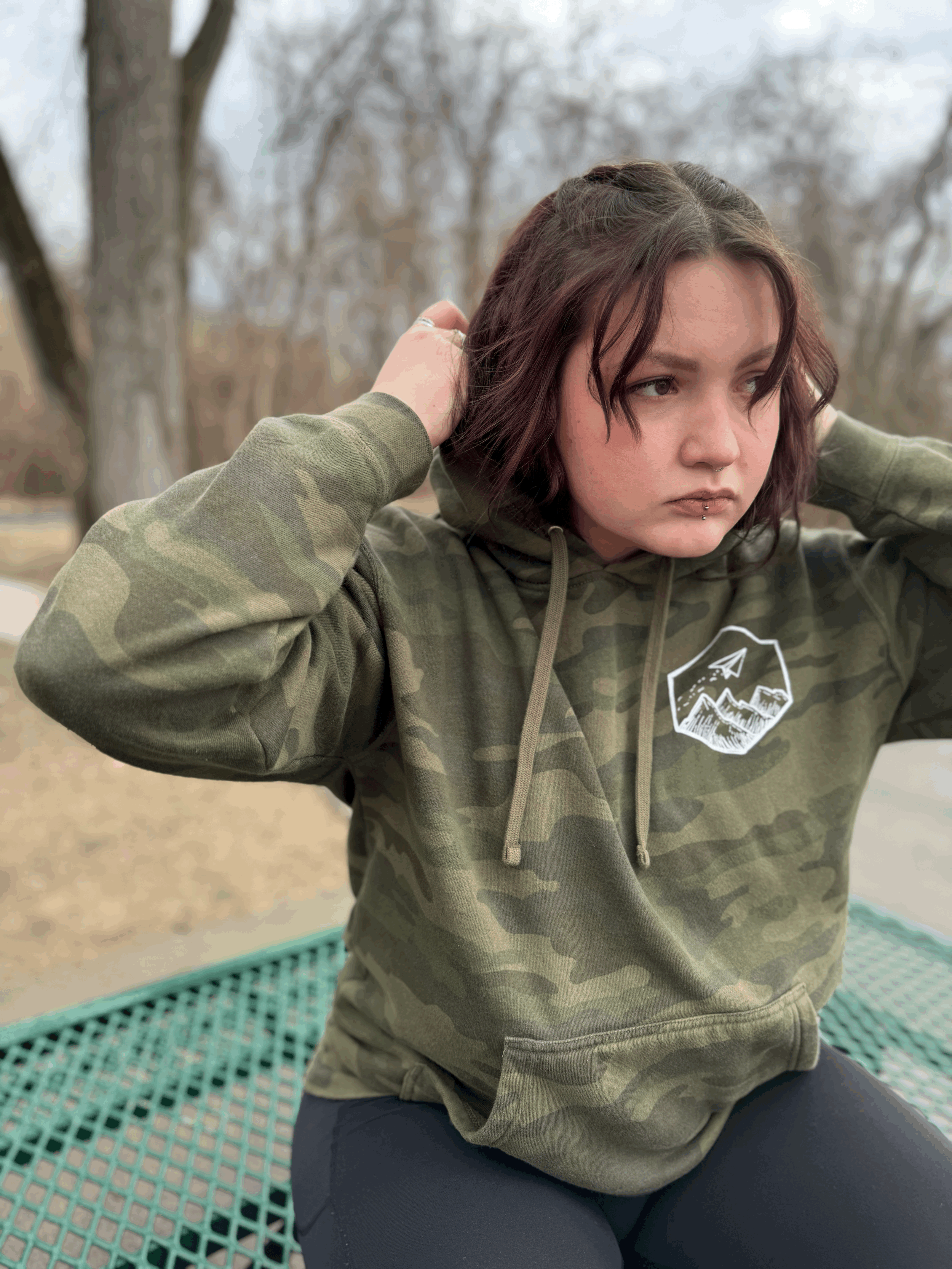 The Freestyle Project™ | Camo Hoodie | Heavyweight