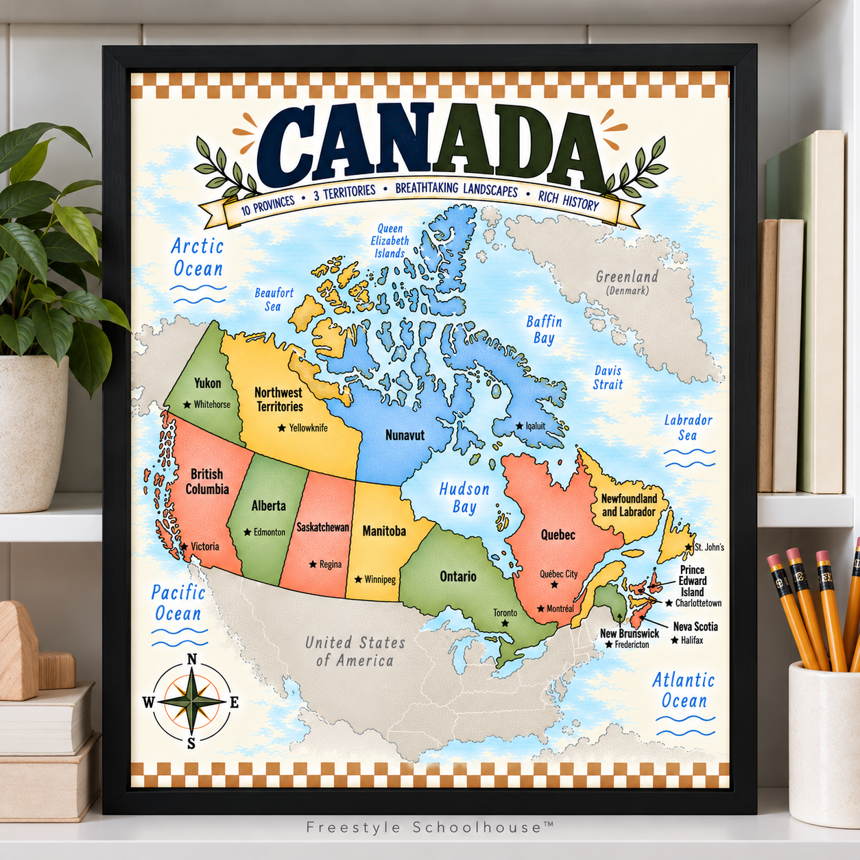 Colorful Canada Map Shelf Display.png