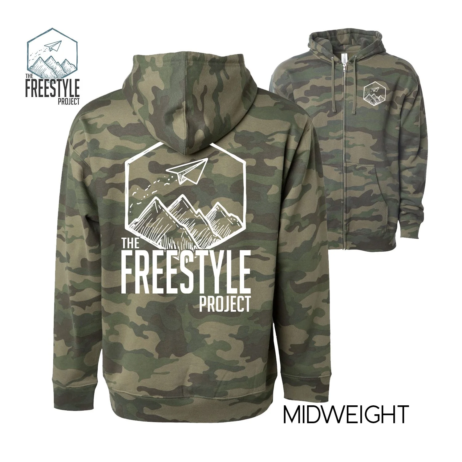 The Freestyle Project™ | Camo Jacket | Midweight