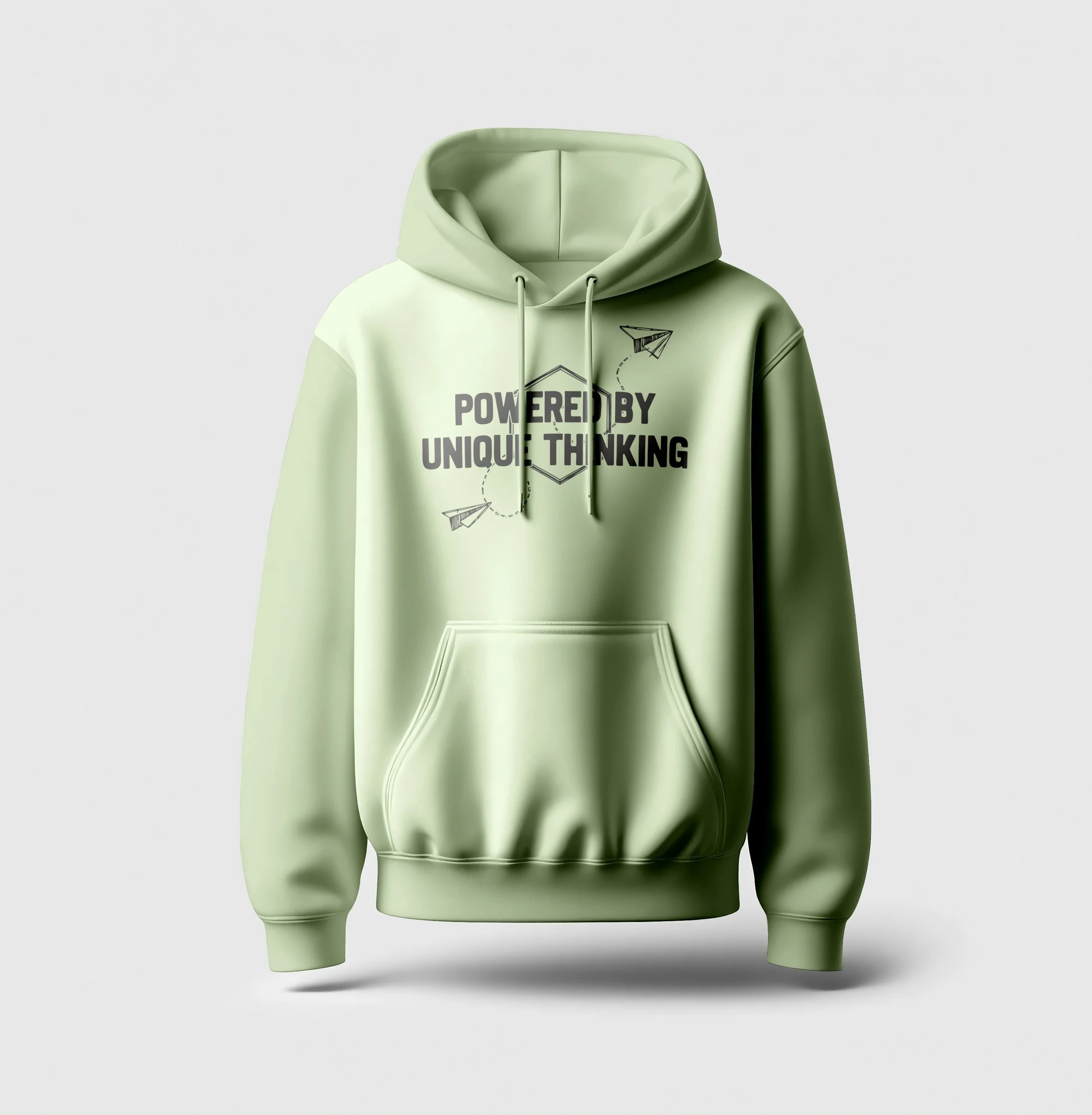 Powered By Unique Thinking | Hoodie