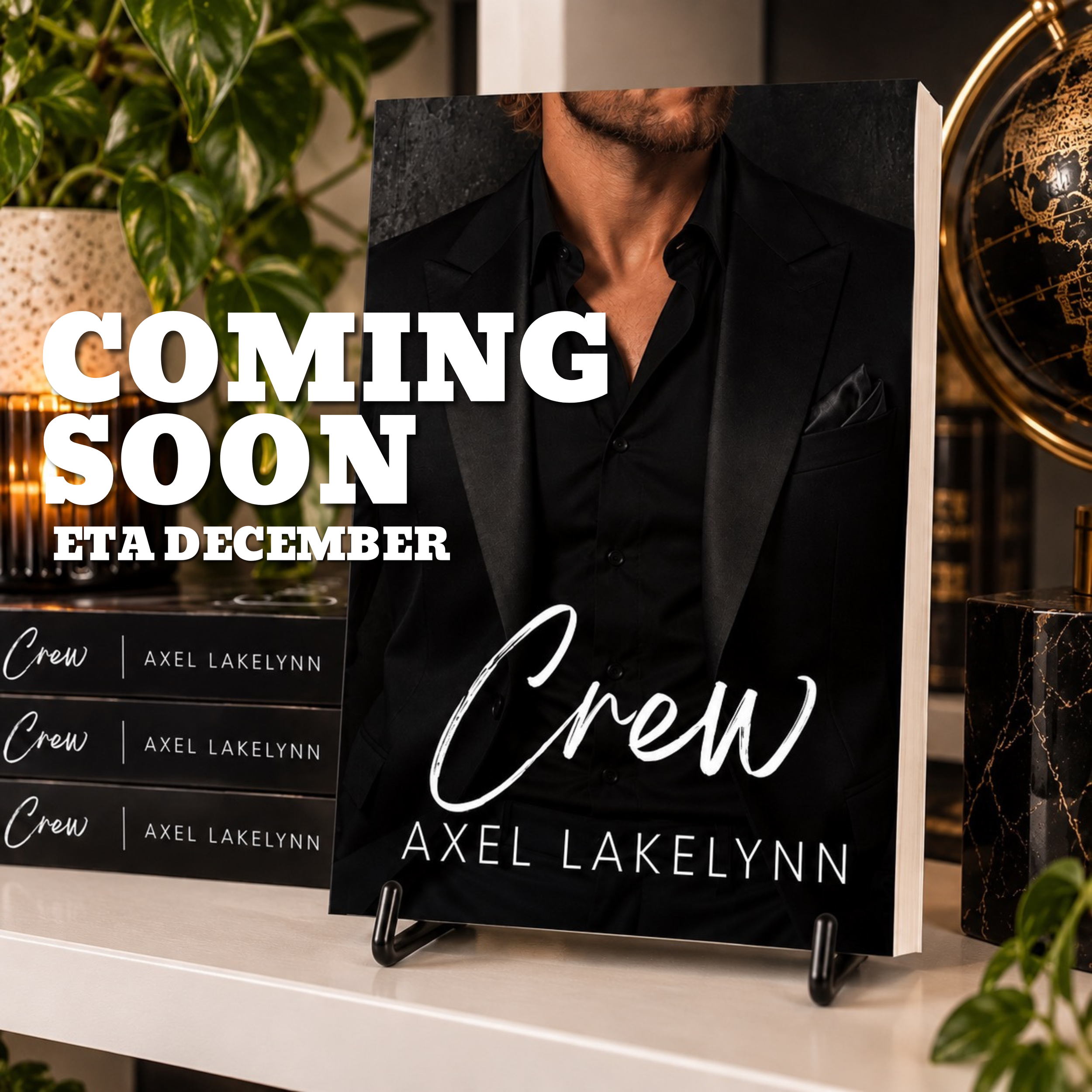 Crew | Mercer Brothers | Book 3 | Signed | Coming Soon | Paperback